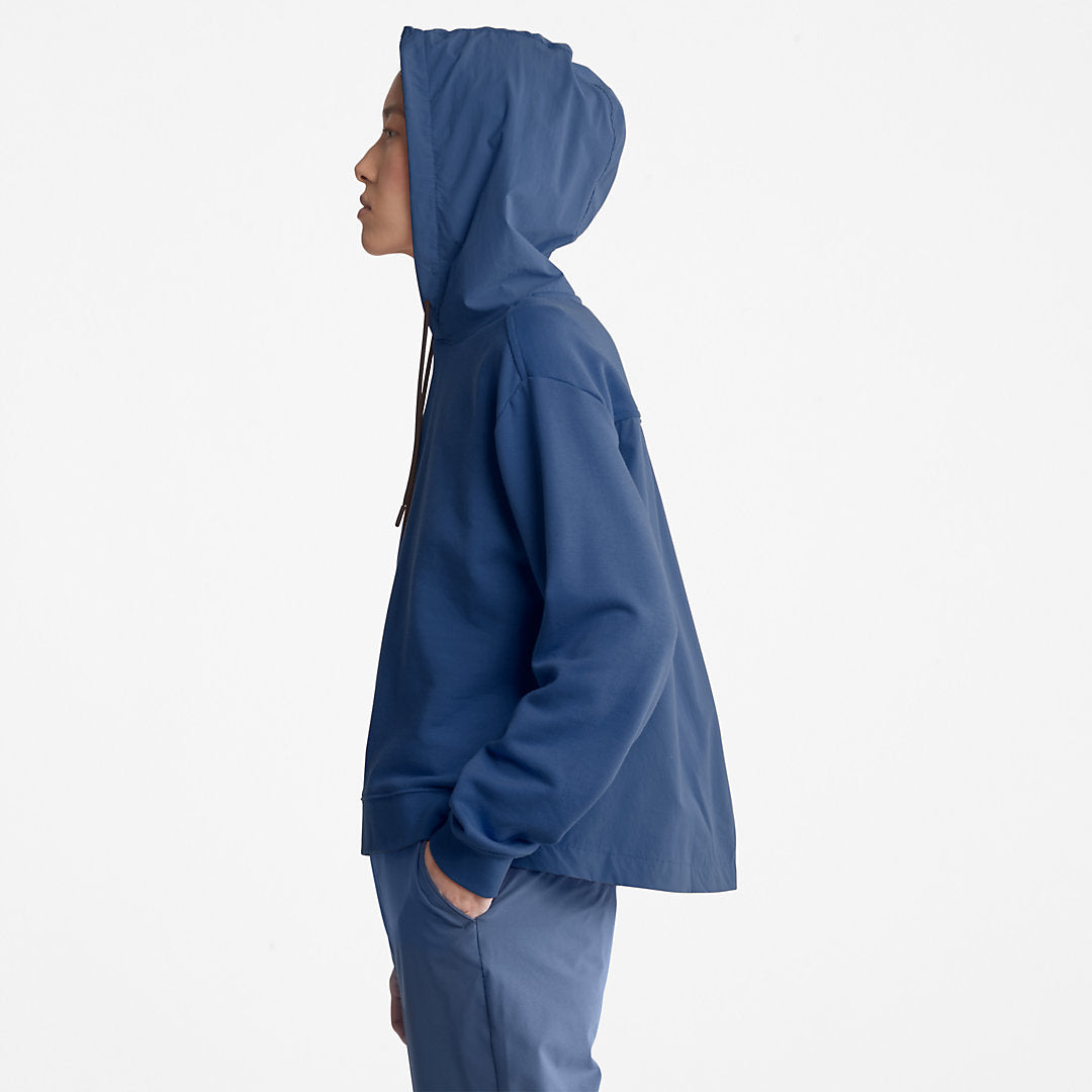 Womens Timberland Solid-colour Hoodie for Women in Blue