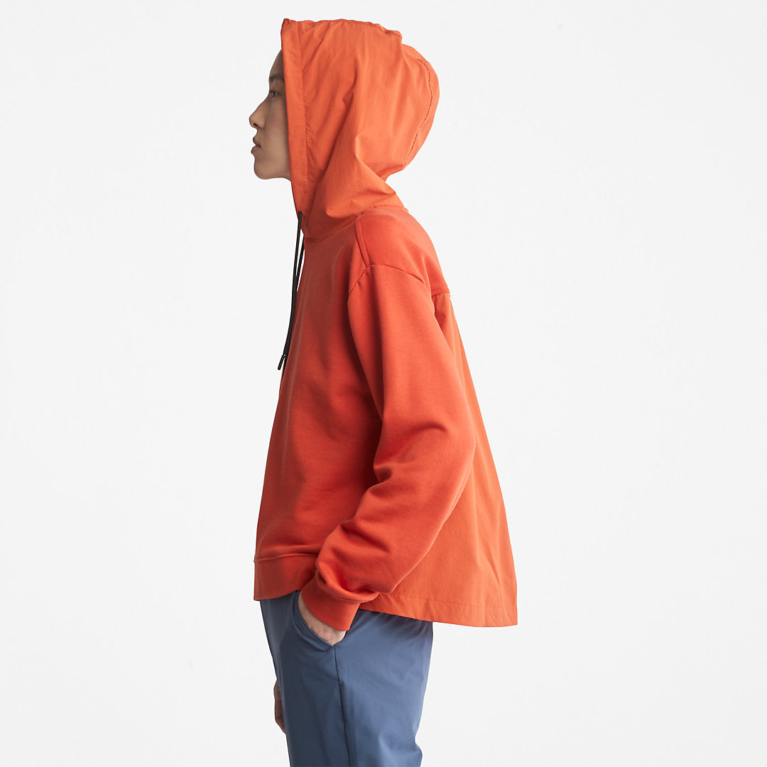 Womens Timberland Solid-colour Hoodie for Women in Orange