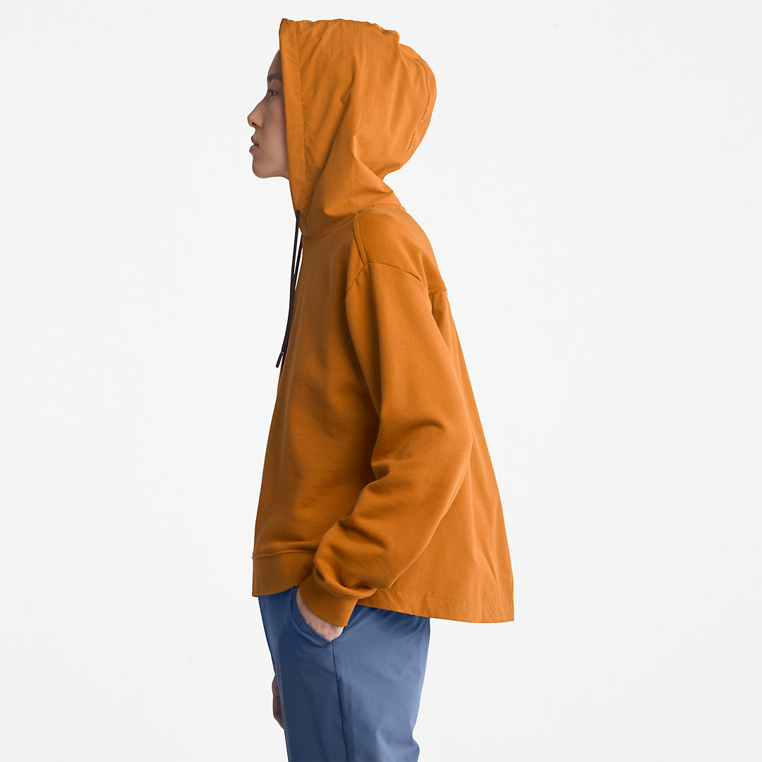 Womens Timberland Solid-colour Hoodie for Women in Dark Yellow
