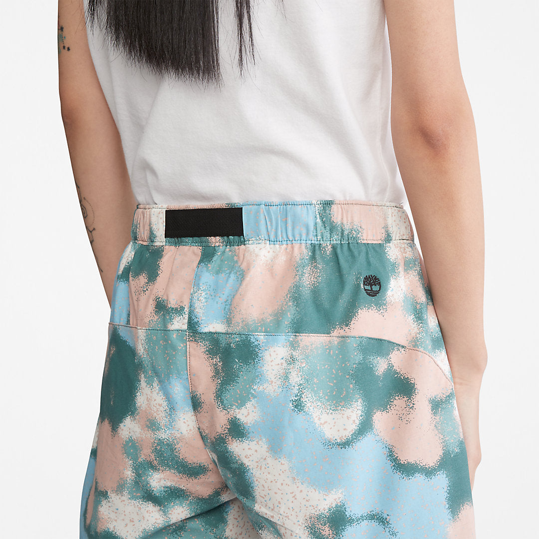 Womens Timberland Cotton Shorts for Women in Summer Print