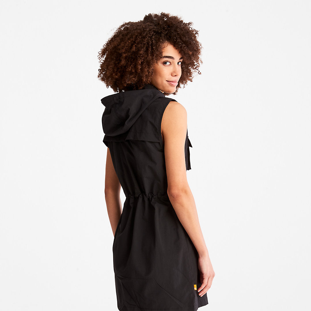 Womens Timberland Progressive Utility Hoodie Dress for Women in Black
