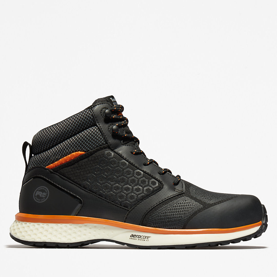 Mens Timberland Timberland PRO® Reaxion Work Boot for Men in Black/Orange