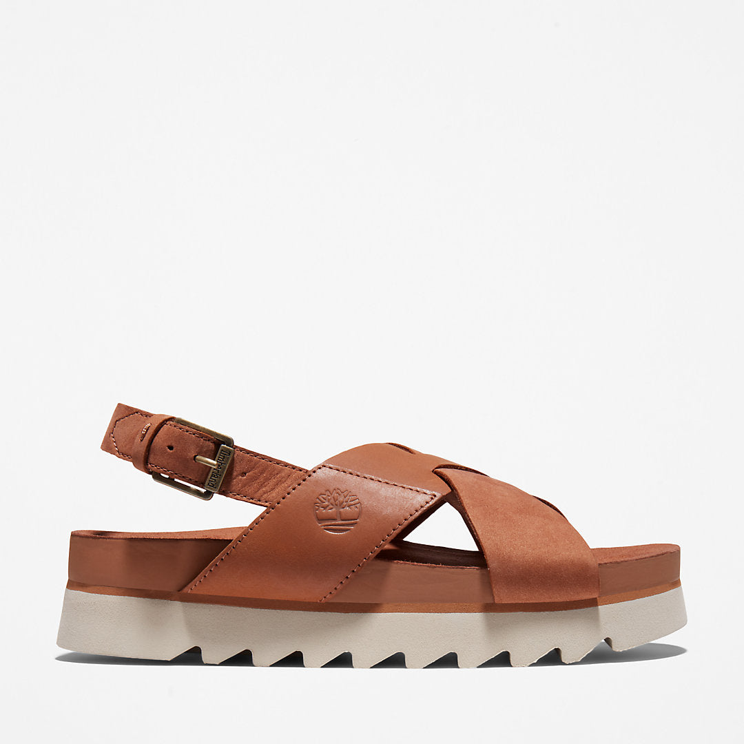 Womens Timberland Santa Monica Sunrise Sandal for Women in Light Brown