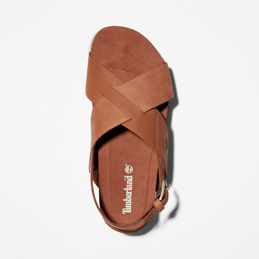 Womens Timberland Santa Monica Sunrise Sandal for Women in Light Brown