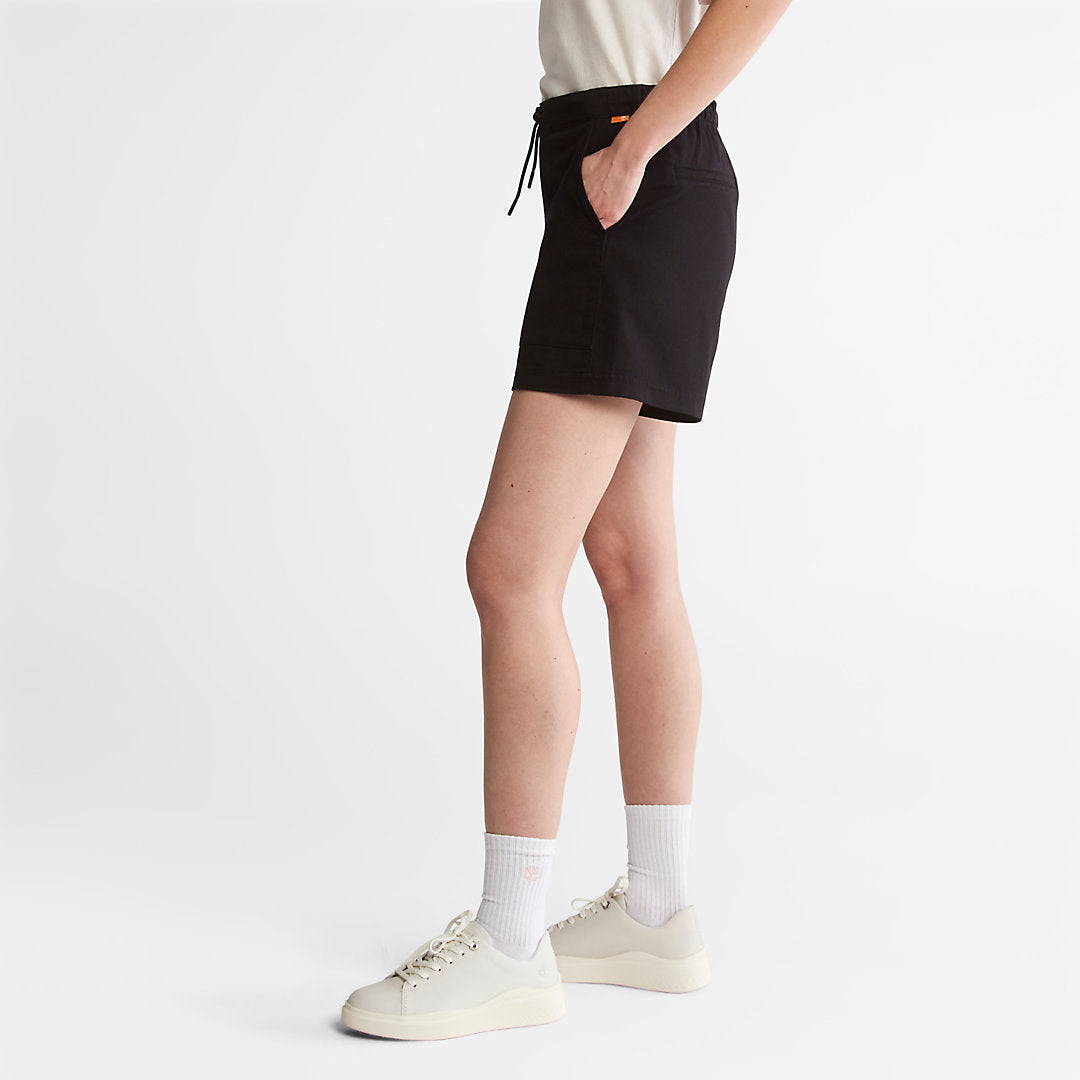 Womens Timberland Progressive Utility Shorts for Women in Black