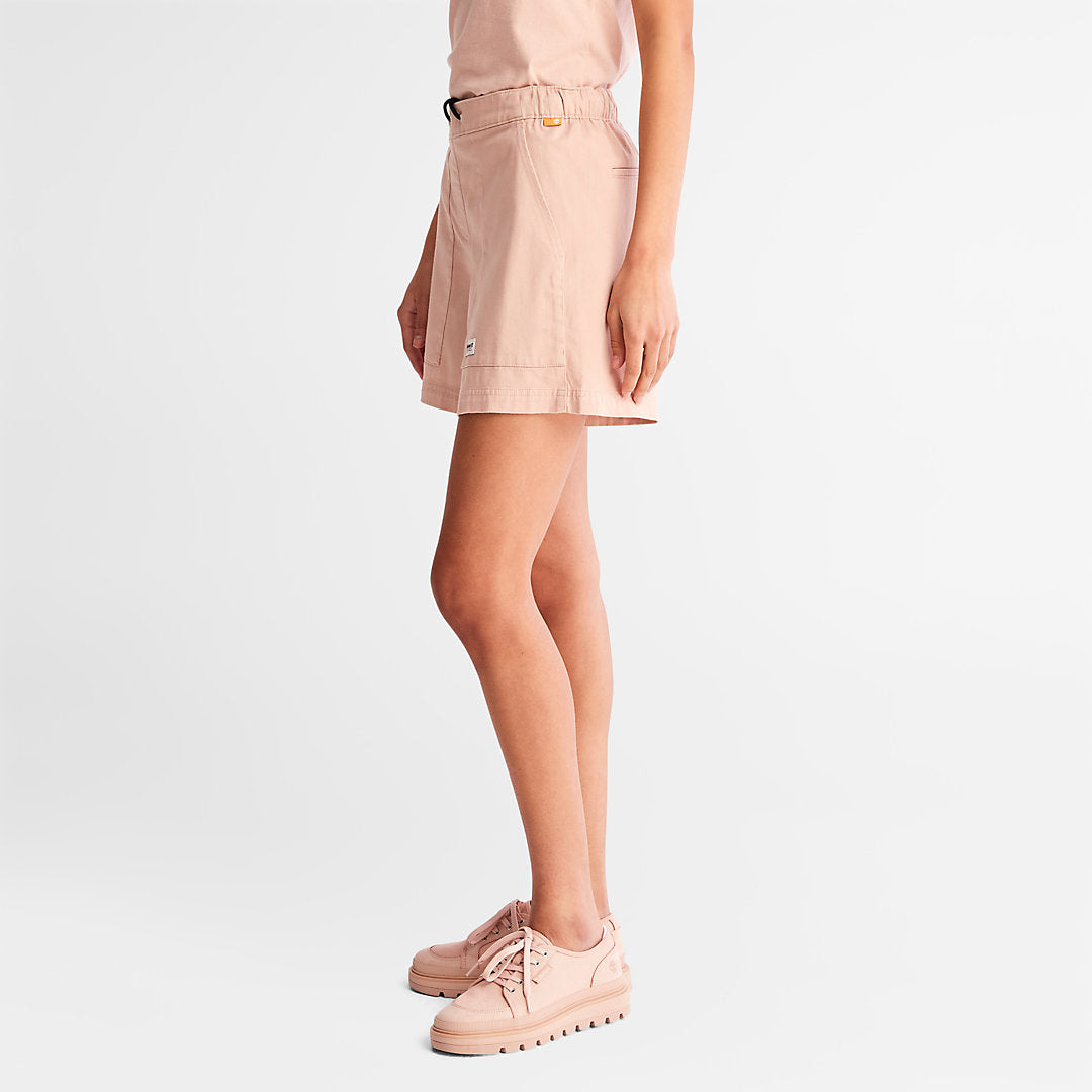 Womens Timberland Progressive Utility Shorts for Women in Pink