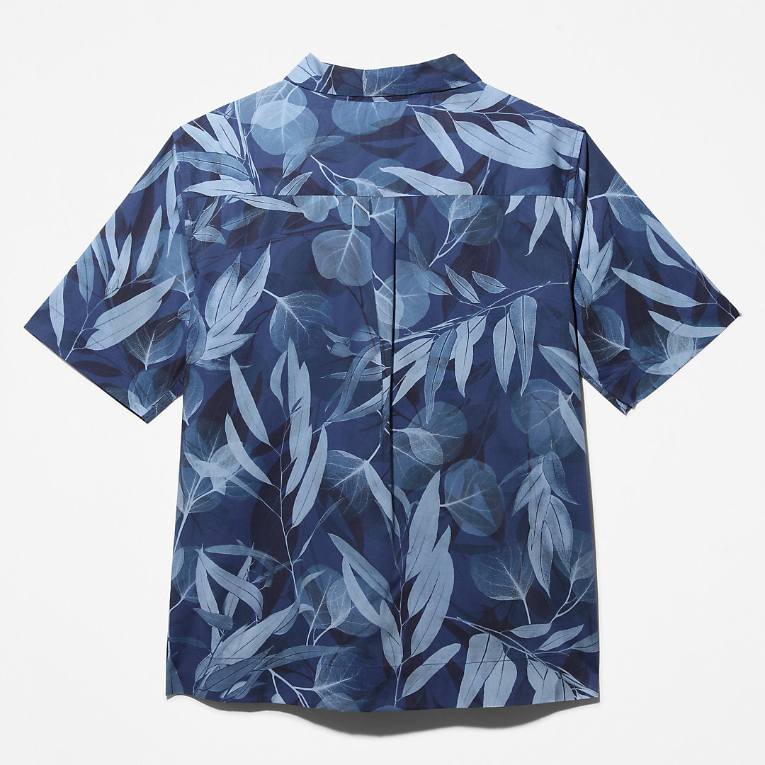 Mens Timberland Organic Cotton Resort Shirt for Men in Blue