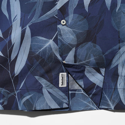 Mens Timberland Organic Cotton Resort Shirt for Men in Blue
