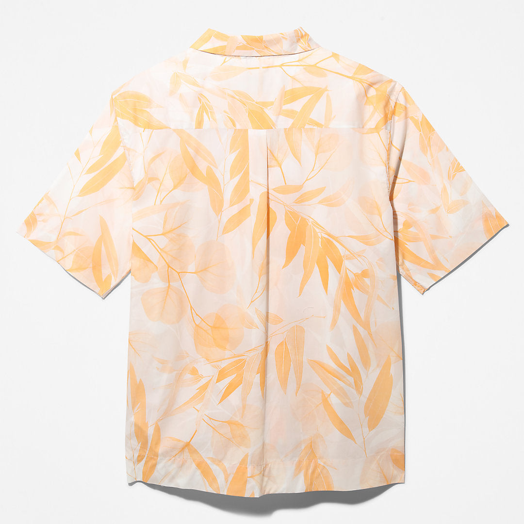 Mens Timberland Organic Cotton Resort Shirt for Men in White