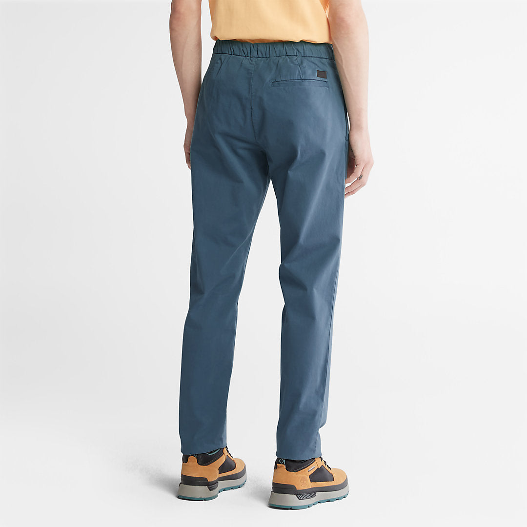 Mens Timberland Ultrastretch Tapered Trousers for Men in Blue