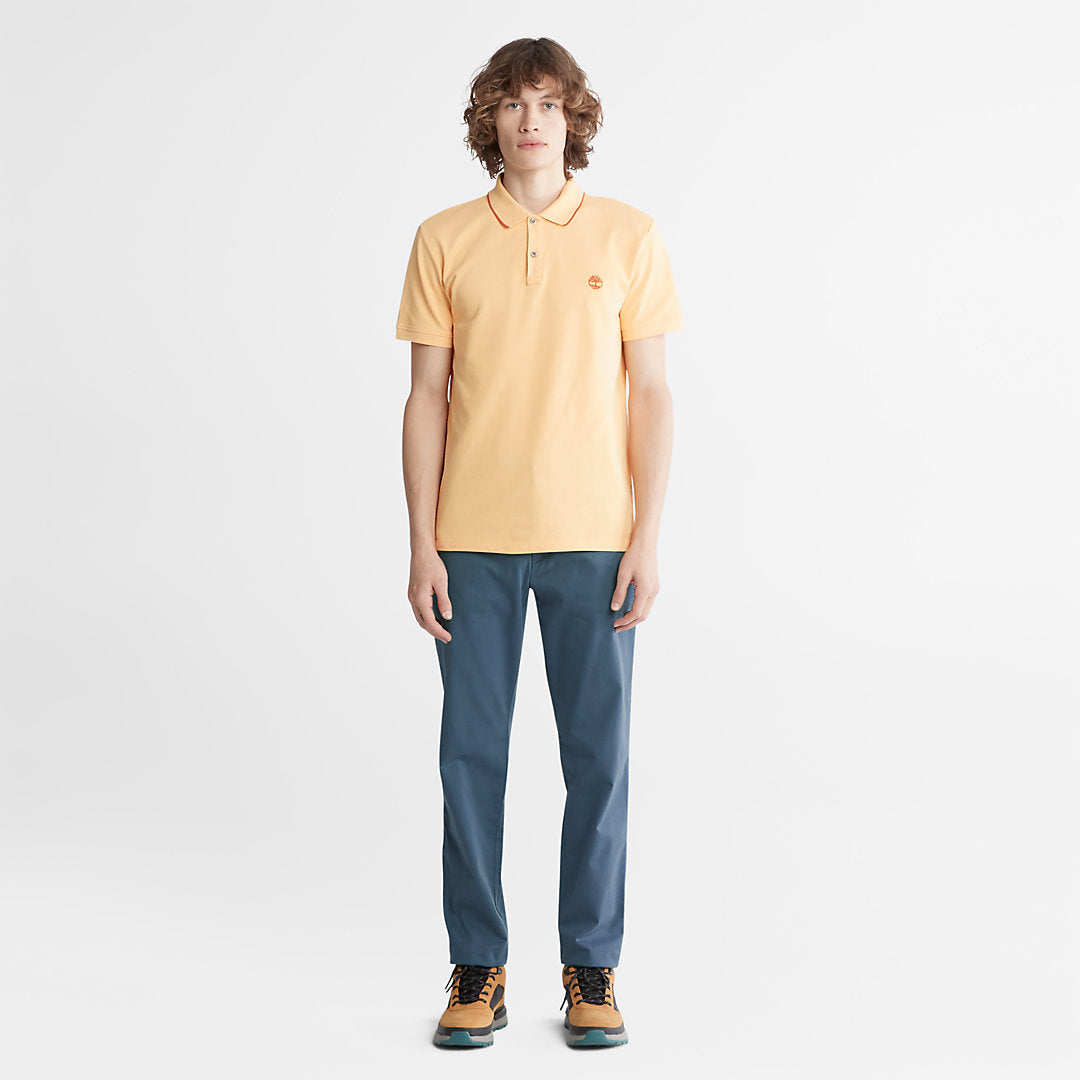 Mens Timberland Ultrastretch Tapered Trousers for Men in Blue