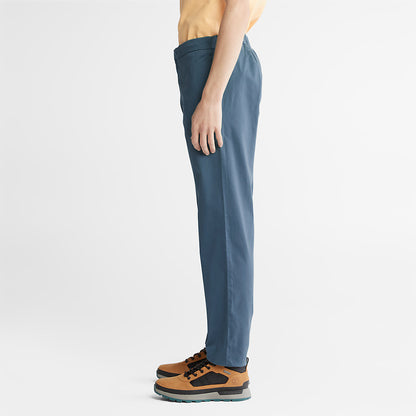 Mens Timberland Ultrastretch Tapered Trousers for Men in Blue