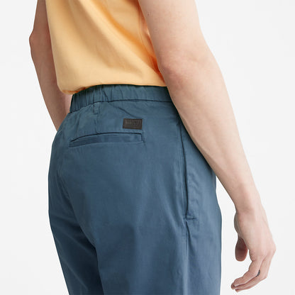 Mens Timberland Ultrastretch Tapered Trousers for Men in Blue