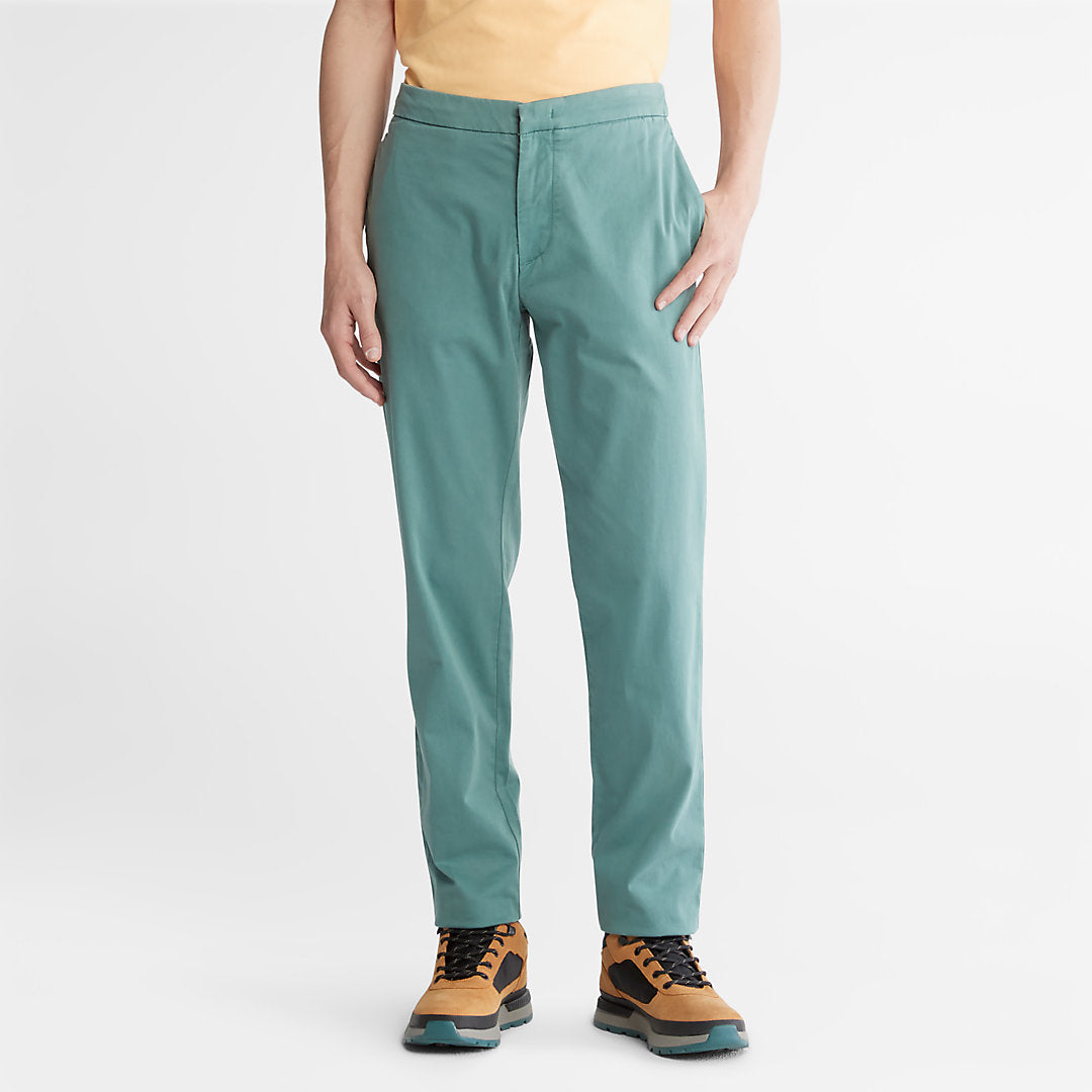 Mens Timberland Ultrastretch Tapered Trousers for Men in Green
