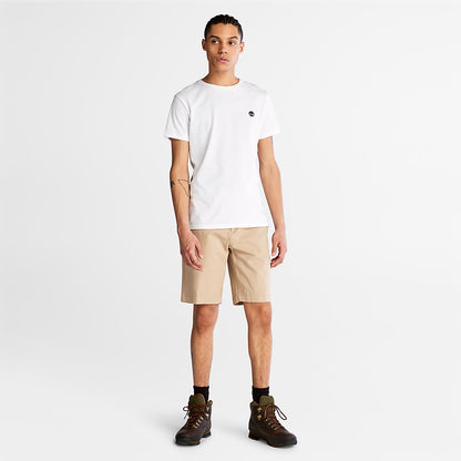 Mens Timberland Cotton and Linen-Blend Shorts for Men in Beige