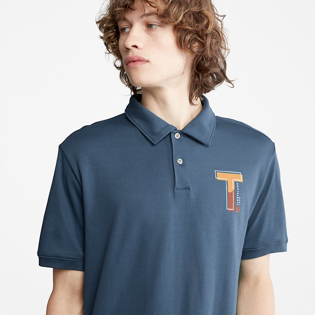 Mens Timberland TimberFresh™ Polo Shirt for Men in Blue