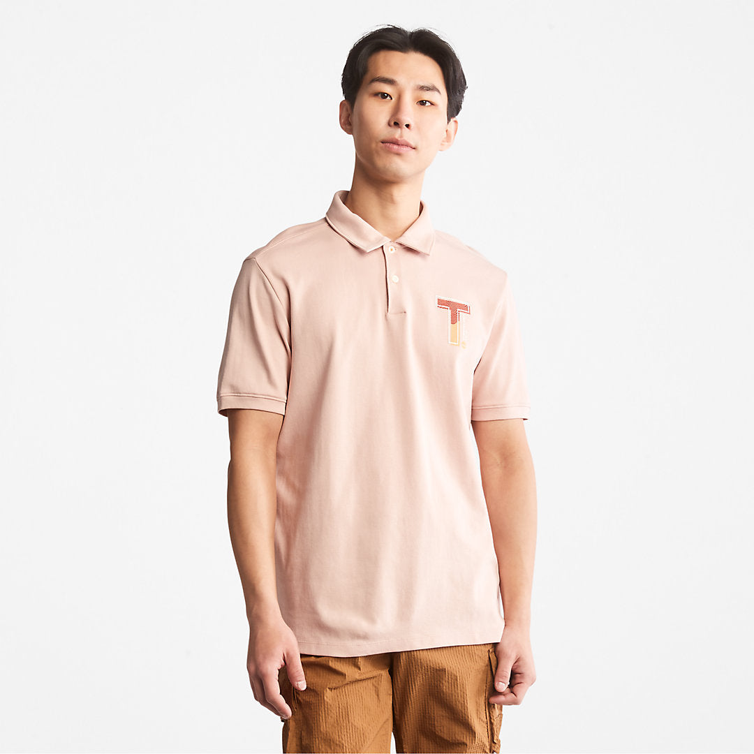 Mens Timberland TimberFresh™ Polo Shirt for Men in Light Pink