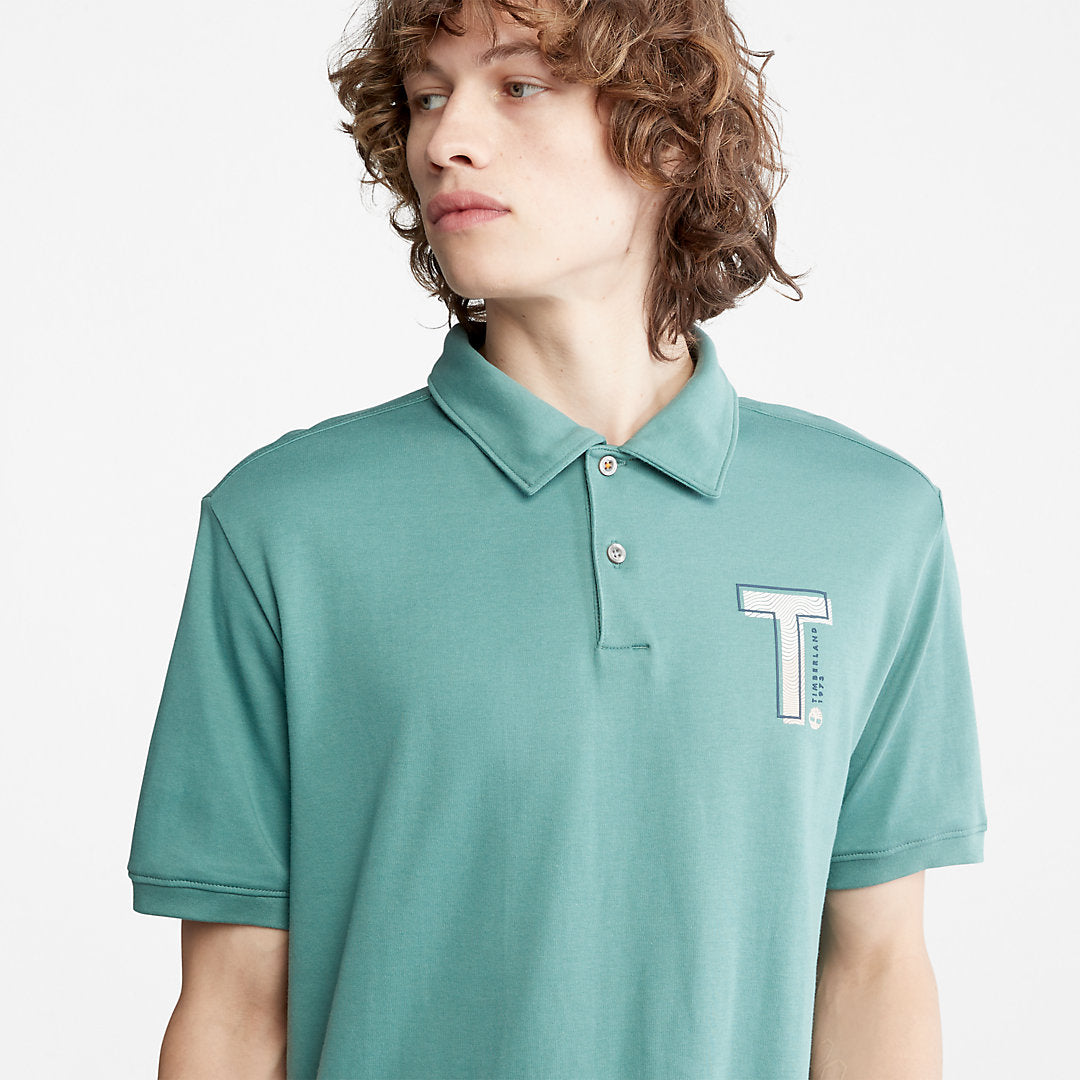 Mens Timberland TimberFresh™ Polo Shirt for Men in Green