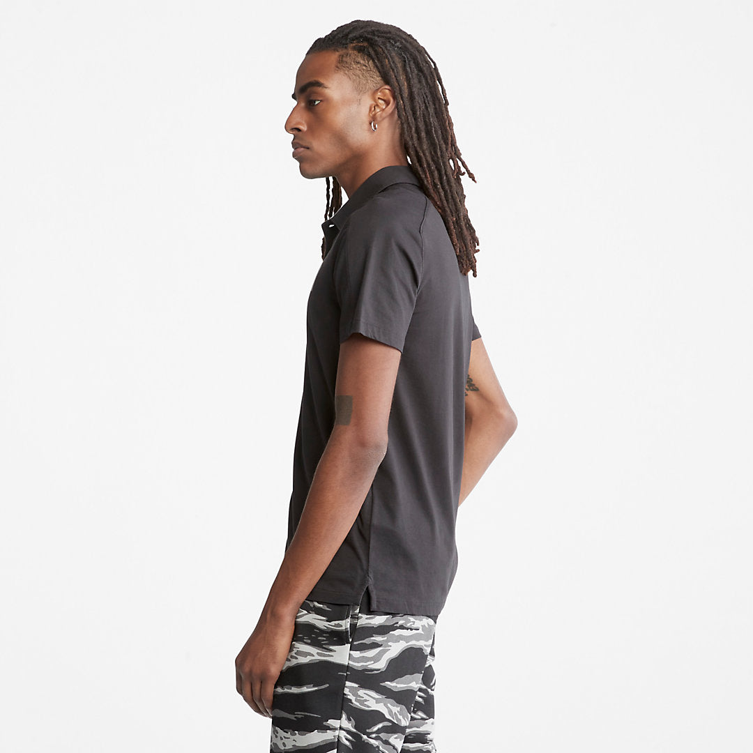Mens Timberland TimberFresh™ Supima® Cotton Polo Shirt for Men in Black