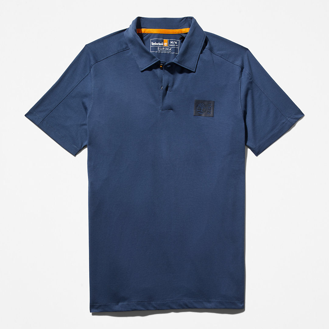 Mens Timberland TimberFresh™ Supima® Cotton Polo Shirt for Men in Blue