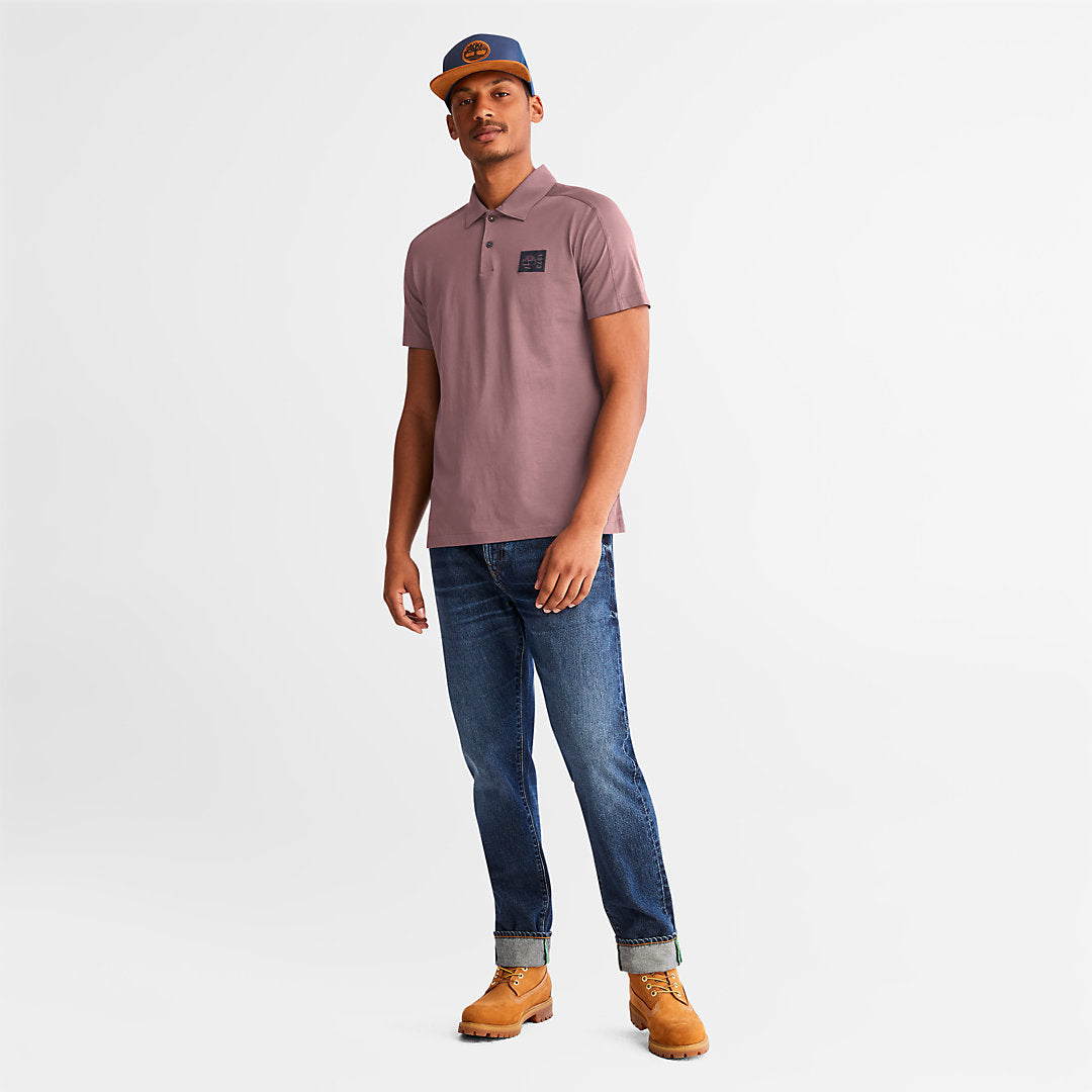 Mens Timberland TimberFresh™ Supima® Cotton Polo Shirt for Men in Pink