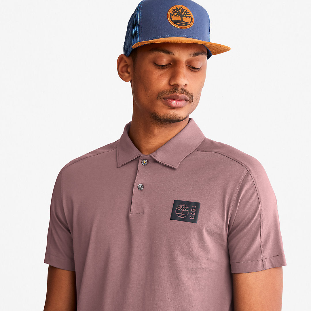 Mens Timberland TimberFresh™ Supima® Cotton Polo Shirt for Men in Pink