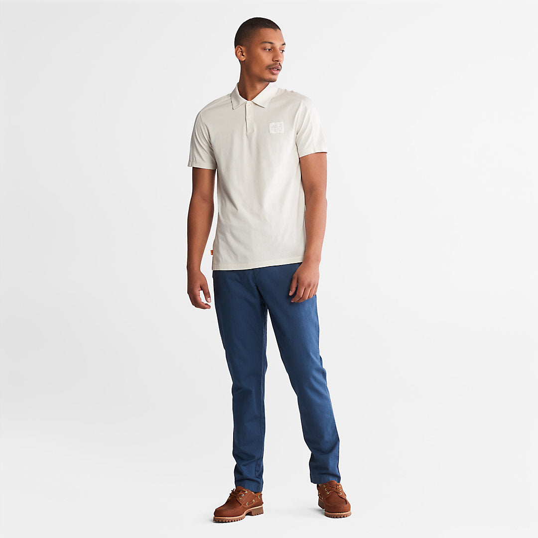 Mens Timberland TimberFresh™ Supima® Cotton Polo Shirt for Men in White
