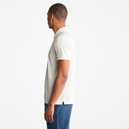 Mens Timberland TimberFresh™ Supima® Cotton Polo Shirt for Men in White