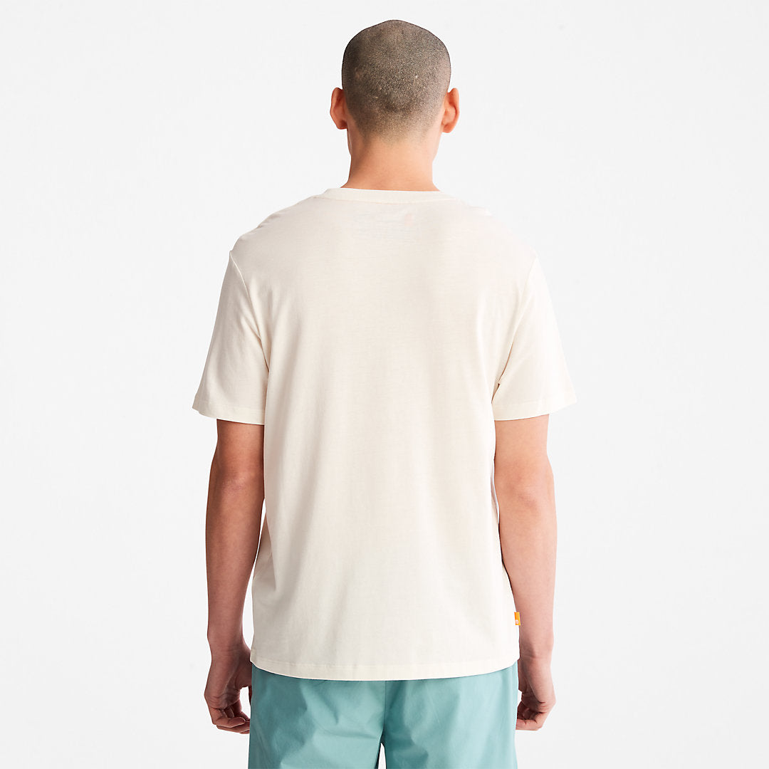 Mens Timberland Interlock TimberFresh™ T-Shirt for Men in White