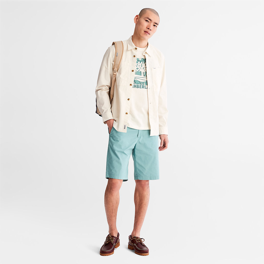 Mens Timberland Interlock TimberFresh™ T-Shirt for Men in White