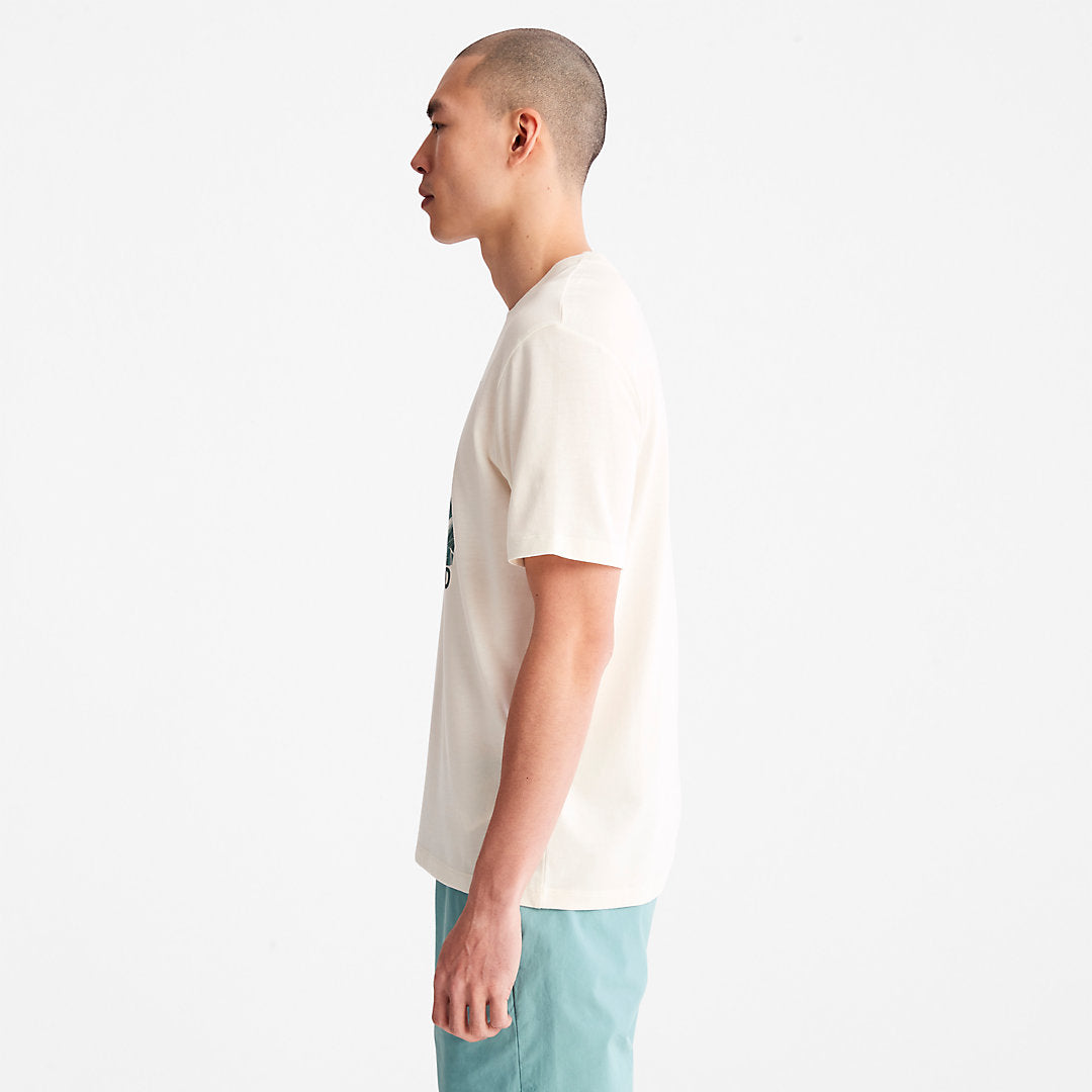Mens Timberland Interlock TimberFresh™ T-Shirt for Men in White