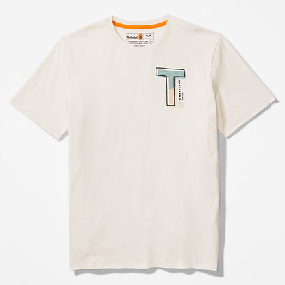 Mens Timberland Interlock TimberFresh™ T-Shirt for Men in White