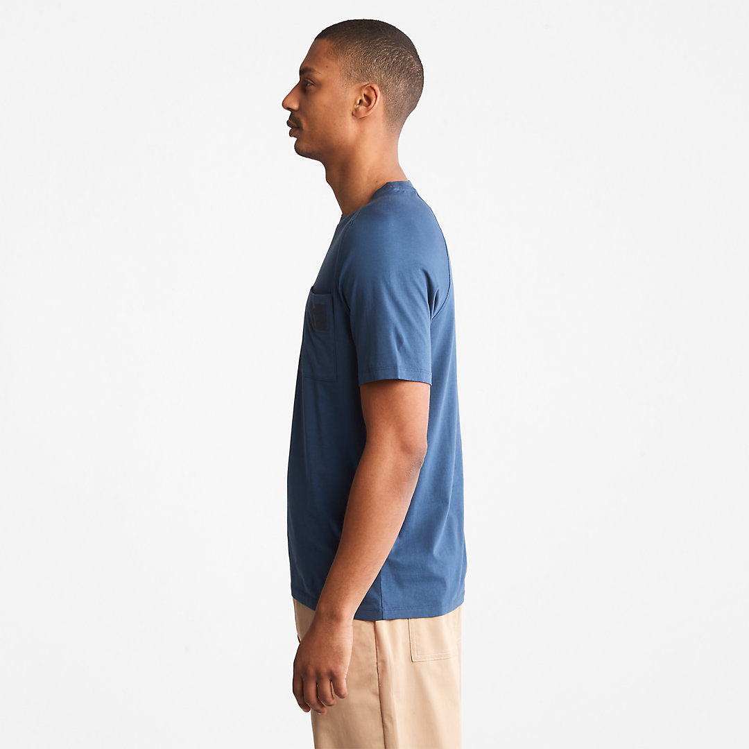 Mens Timberland Eco-Ready Supima® Cotton TimberFresh™ T-Shirt for Men in Blue