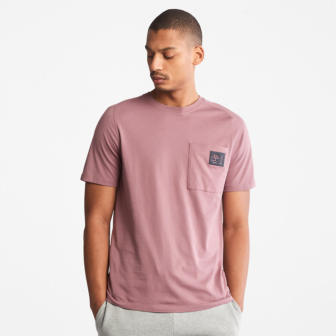 Mens Timberland Eco-Ready Supima® Cotton TimberFresh™ T-Shirt for Men in Pink
