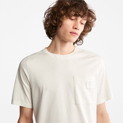 Mens Timberland Eco-Ready Supima® Cotton TimberFresh™ T-Shirt for Men in White