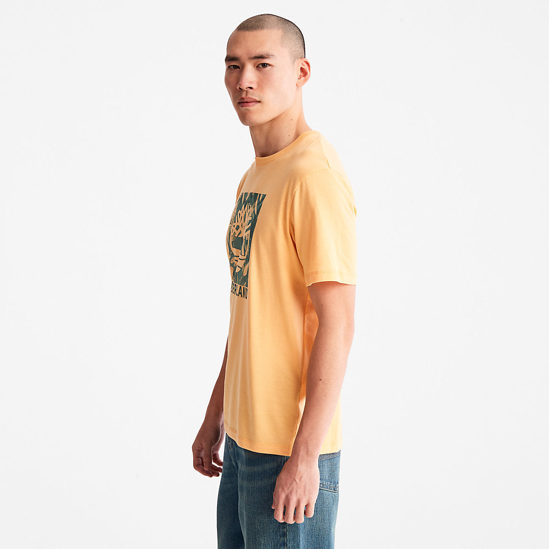 Mens Timberland Refibra™ Graphic T-Shirt for Men in Orange