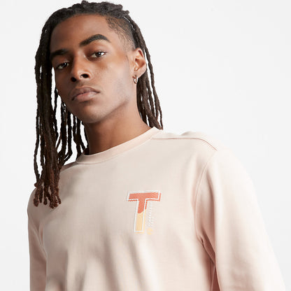 Mens Timberland Sweatshirt with TimberFresh™ Technology for Men in Pink