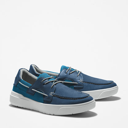 Mens Timberland Seneca Bay Boat Shoe for Men in Blue