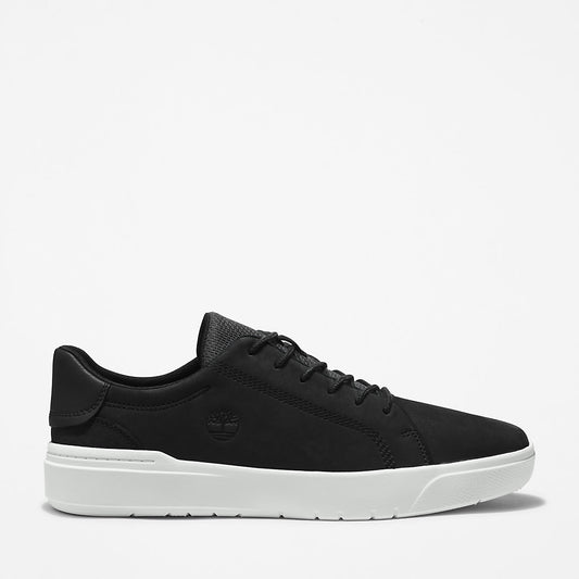 Mens Timberland Seneca Bay Leather Trainer for Men in Black
