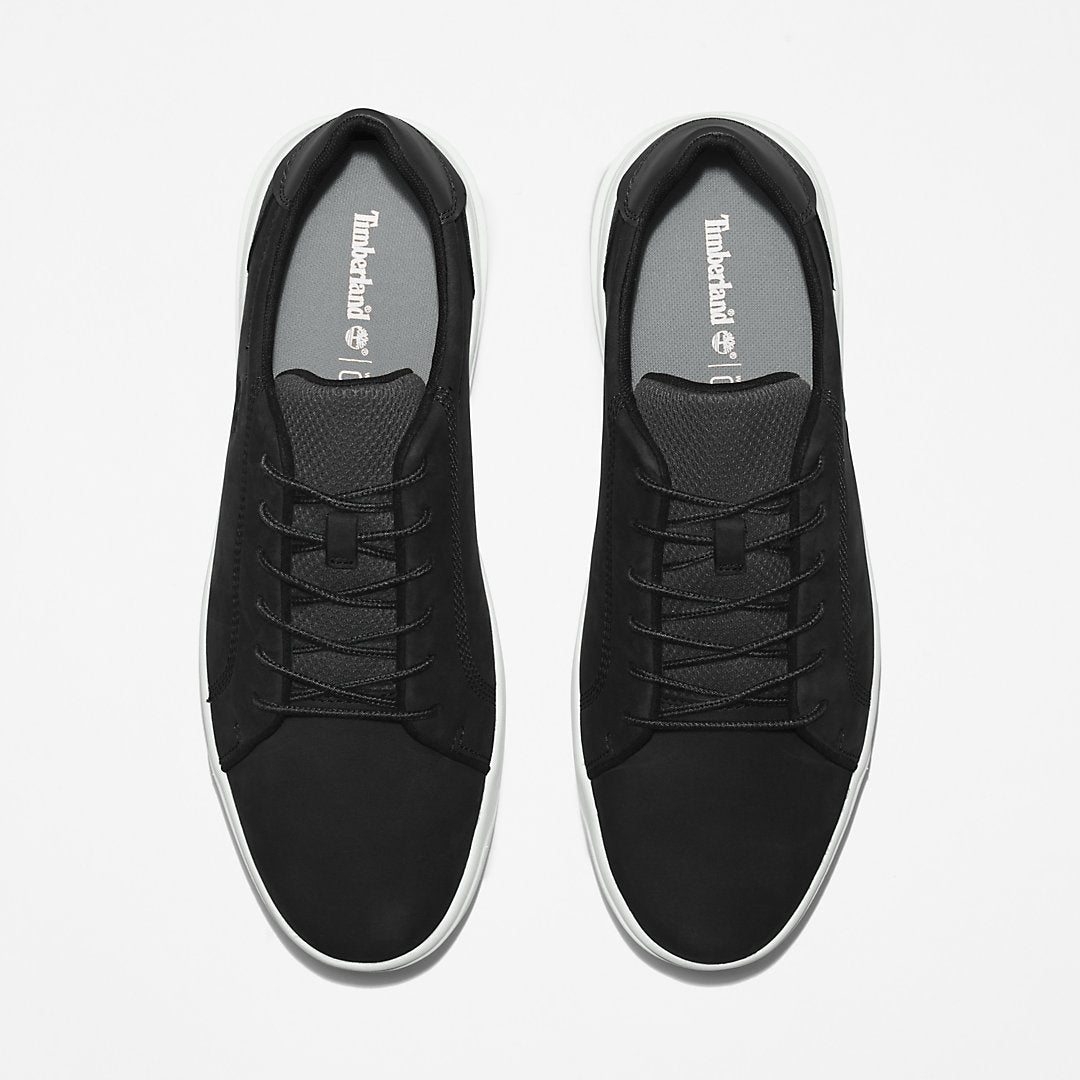 Mens Timberland Seneca Bay Leather Trainer for Men in Black