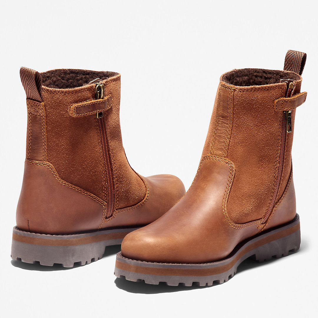 Kids Timberland Courma Kid Lined Boot for Youth in Brown