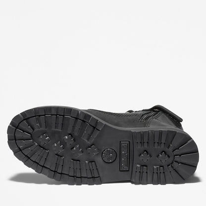 Kids Timberland Courma 6 Inch Side-Zip Boot for Youth in Black