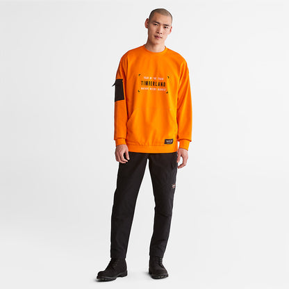 Mens Timberland Year of the Tiger Sweatshirt for Men in Orange