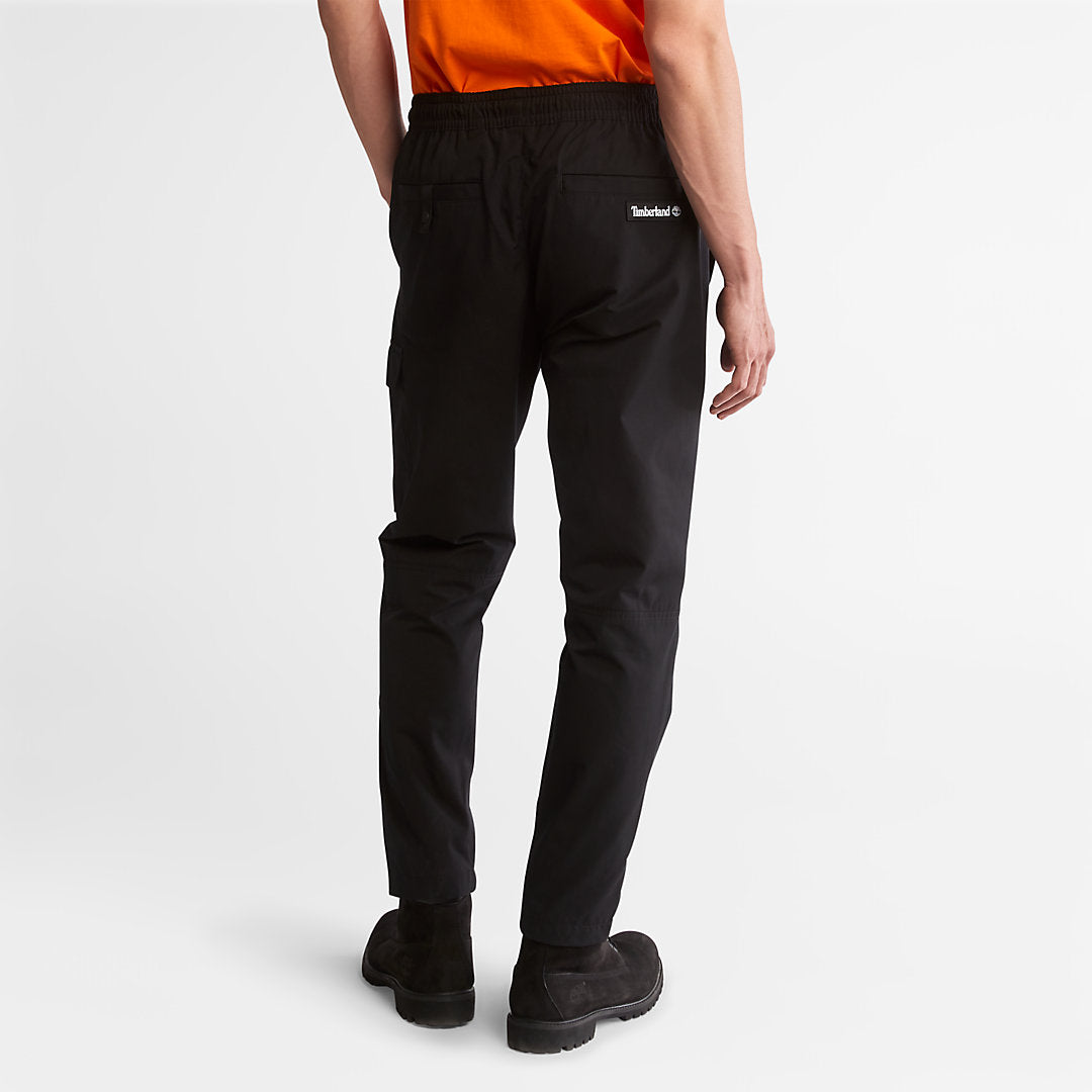 Mens Timberland Water-Repellent Cargo Trousers for Men in Black