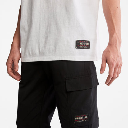 Mens Timberland Year of the Tiger T-Shirt for Men in White