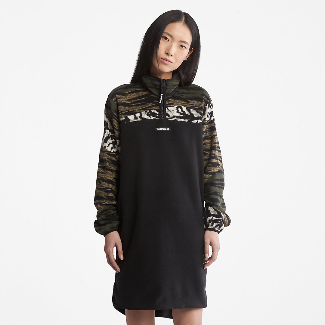 Womens Timberland Chinese New Year Fleece Dress for Women in Black