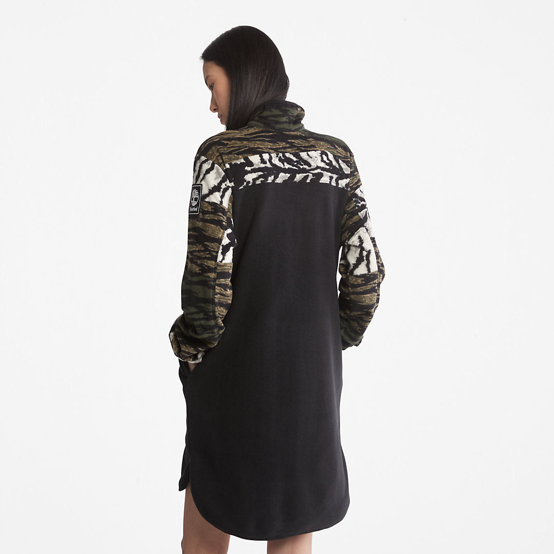 Womens Timberland Chinese New Year Fleece Dress for Women in Black