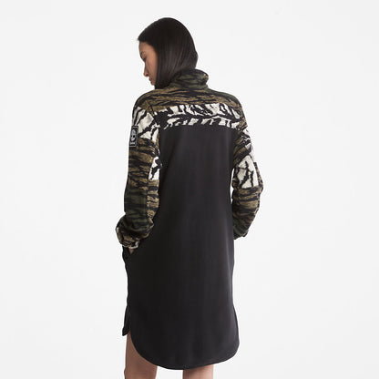 Womens Timberland Chinese New Year Fleece Dress for Women in Black