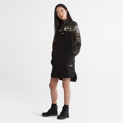 Womens Timberland Chinese New Year Fleece Dress for Women in Black