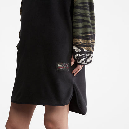Womens Timberland Chinese New Year Fleece Dress for Women in Black